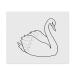 2 x 'Swan' Microfiber Lens/Eyeglass Cleaning Cloths (LC00022341)