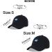 LANGZHEN Kids Cotton Baseball Cap Hat | Adjustable Sun Hat for Boys & Girls 2-4 Years | Embroidered Black - Buy Online on SooperMarket.com