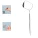 Eyelash Mirror - Large Makeup Mirror with Long Handle for Eyelash Extensions | Beauty Essential - Buy Online on SooperMarket.com