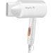 Buyter Blue-Ray Folding Compact Travel Blow Dryer Professional Salon Ionic Low Noise Hair Dryer 3 Heat Settings (White) - Buy Online on SooperMarket.com