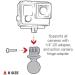 RAM Mounts RAP-B-202U-GOP1 Action Camera Universal Ball Adapter - B Size 1 Ball - Buy Online on SooperMarket.com