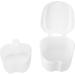 Light Blue Scooter Cover & Denture Storage Box with Filter | Durable Dental Device Protection - Buy Online on SooperMarket.com