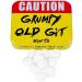 CAUTION 'Grumpy Old Git' Sugar Free Mints in Colourful Embossed Carry Tin - 30g (1) - Buy Online on SooperMarket.com