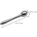 Healeved 1pc Eye Cream Stick Ice Facial Globes Home Tools Eye Cream Board Cooling Facial Stick Skincare Tool Scratchboard Tools Beauty Rod Zinc Alloy Beauty Products Household 7.8x6cm Silver - Buy Online on SooperMarket.com