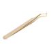 Eyelash Extension Tweezers Stainless Steel Precision Strong Hardness Professional Eyelash Tweezers Golden (Update Tweezers)