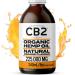 CB2 HEMP OIL - 225 000mg Extra Strength Organic / 240mL / 8oz | Pain Relief Anti-Inflammatory Stress & Tension Relief Enhanced Sleep | Natural Orange Flavor Omega 3 GLA | Certified Organic Non-GMO | Made in Canada