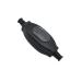OSALADI 3pcs Practical Waterproof Accessories Double Line Dustproof Rainproof - 6.5*3*2cmx3pcs Blackx3pcs - Buy Online on SooperMarket.com