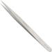 FEITA Precision Tweezers Set - Straight & Slanted Tip Stainless Steel Tweezers for Eyelash Extension, Craft, Jewelry, Eyebrow & Ingrown Hair Removal - Silver 2Pcs - Buy Online on SooperMarket.com