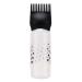 Serlium Hair Oil Applicator Bottle 160ml Root Comb Applicator Bottle Lightweight Oil Bottle for Hair for Scalp Treatment Essential and Hair Coloring Dye (Black)