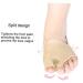 Gel Toe Separators & Bunion Corrector Set - Relief for Hallux Valgus, Crooked Toes, Foot Alignment Aid for Men & Women - Protect from Discomfort & Pressure - Buy Online on SooperMarket.com