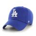'47 MLB White/White Clean Up Adjustable Hat Cap, Adult One Size Royal Blue