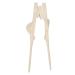 Nonslip auxiliary sticks for disabled elderly children