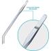 VORESTIC Aquarium Tweezers Set 27cm Insect Tweezers Aquascaping and Terrarium Tools Curved and straight tweezers set 27 cm - Buy Online on SooperMarket.com