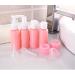 WOIWO 9-Piece Travel Kit - Plastic Spray Bottles Lotion Shampoo & Cosmetic Containers for International Shipping - Buy Online on SooperMarket.com
