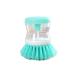 Dajidafu PP Cookware Brush Nonslip Replacement Detachable Washable Ergonomic Dish Bowl Cleaning Brushes Tool Accessories Green