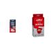 Lavazza Crema e Gusto Arabica and Robusta Dark Roast Ground Coffee 250 g (pack of 8) & Qualita Rossa Arabica and Robusta Medium Roast Ground Coffee 250 g (Pack of 12) Crema e Gusto + Medium Roast Ground Coffee 250 g