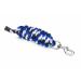Connection trick for horses and ponies Start Hard PP rope 2m with classic carabiner hook and panic (royal blue/marine/white Snap) K nigsblau/Marine/White Karabiner hook