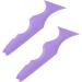 Didiseaon 6 Pcs Silicone Beauty Ruler Silicone Molds Silicone Eyeliner Tool Eyeliner Guide Aid - Buy Online on SooperMarket.com