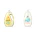 Johnson's Baby Wash and Shampoo (1000 ml) + Johnson's Baby Newborn Face and Body Lotion (800 ml) 1 l (Pack of 1) Wash+Baby newborn lotion