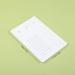 Acrylic Eyelash Extension Palette - Grafting Organizer Pad & Lash Tray for False Eyelashes | Glue & Tweezers Holder (White L - Buy Online on SooperMarket.com