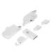 Weiyirot Magnetic Seam Guide - 6 Pcs Magnetic Sewing Machine Guide Gauge Presser Quilting Tools Sewing Tools for Universal Sewing Machines Sewing Beginners