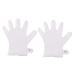 Ipetboom 6 Pairs Cream Gloves Exfoliating Mask Foot Cream White Hand
