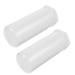 Beavorty make-up brush shaving brushes tube for shaving brush 2PCs plastic h Uerpinsel travel shaving stand make-up brush holder adjustable stand