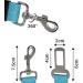 Ultra 1 Blue Dog Seat Belt Adjustable Pet Car Seatbelt Dog Harness Safety Leads Cat Vehicle Travelling Leash 40cm to 53cm Dog Seat Belt for Car Dog Seatbelt Car Restraint Pet Accessories for Dogs Pack of 1 Blue - Buy Online on SooperMarket.com