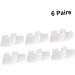 Healeved 6 Pairs Silicone Ankle Cover Heel Protectors Shoe Pads Shoe Mats Heel Protective Sleeve Gel Ankle Protectors Silicone Heel Guard Silicone Gel Insole Moisturizing White Sock - Buy Online on SooperMarket.com
