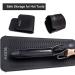ANGENIL Silicone Heat Resistant Travel Mat Pouch for Hair Straightener and Curling Iron - Professional Hair Tools Holder, Black - Buy Online on SooperMarket.com