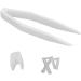 Plated English Letter X Teeth Brace Metal Fashionable Teeth Decoration Jewelry for Party (Silver Color) - Buy Online on SooperMarket.com