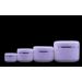 6 x Empty White Plastic Containers for Makeup | Travel Cosmetic Bottles with Screw Cap & PP Liner | Ideal for Eyeshadow Cream Lotion & Lip Balm (100g/3.4 oz) - Buy Online on SooperMarket.com