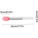 Silicone Lip Brushes Mini Lip Scrub Exfoliating Brush Reusable Lip Balm Applicators 6pcs for Lip Care Lip Gloss Lip Masks Eyeshadow - Buy Online on SooperMarket.com