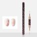 FOMIYES Real Hair Side Fringe Pen Nail Art Drawing Line Pen Double-end Nail Art Pen Nail Painting Pen Flamingo Scrunchies - Buy Online on SooperMarket.com