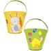 PaulStore Chick And Rabbit Treat Easter Large Bucket Felt Treat Basket handle Egg Hunt soft Party (Chicks) - Buy Online on SooperMarket.com