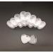WOIWO 20PCS Heart-Shaped Face Cream Boxes | 4g Cosmetic Packaging & Sample Bottles - Ideal for eCommerce Shipping Internationally - Buy Online on SooperMarket.com