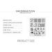 KADS Nail Stamping Plate TR006 - DIY Manicure Stencil Tools - Buy Online on SooperMarket.com