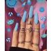 Brishow Salon Quality Artificial Nails - 24PCS Fake Nails for Women & Girls | International Shipping Available - Buy Online on SooperMarket.com
