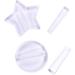 Brrnoo Nail Art Templates - 2 Metal Frame Bending Tools for Professional Embossed Nail Designs at Home or Salon - Buy Online on SooperMarket.com