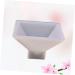 SEWACC Fondant Pyramid Resin Art Circle Silicone Mold Resin Casting Molds Adult Molds for Baking Pyramid Candle Mold Cake Mold Epoxy Pyramid Charms Ice Animal Moule De Manual Accessories White M - Buy Online on SooperMarket.com