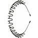 kawehiop Headbands for Men Black Unisex Salon Supplies Beauty Tools Gifts Back Styling Fashion Yoga Home Use Parties Weddings Type 6 - Buy Online on SooperMarket.com
