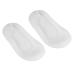 Silicone moisture socks 1 pair of gel socks for moisturizing feet moisturizing socks for women and men deep moisturizing full-foot protection socks (L)