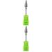 POPETPOP 2pcs Nail Polisher Tools Nail Stamping Polish Nail Polishes Drill Bits for Metal Nail Drill Tips Cuticle Hand Wisking Tool Electric Nail Art Polishing Bits Creative Nail Bits Alloy 7x1.3cmx2pcs As Shown 3x2pcs
