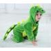 Alltops Baby Toddler Cartoon Dinosaur Jumpsuit Romper | Flannel Animal Pajamas Onesie | Green Dinosaur 18-24 Months - Buy Online on SooperMarket.com