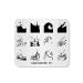 Alexnailart Nail Art Stamping Plate Natural Sea Waves Template Image Plate Nail Art Tools (NA011)