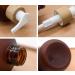 2 Pcs 4oz/120ml Amber Plastic Pump Bottles with Bamboo Pump Dispensers Empty Refillable Lotion Pump Cosmetic Storage Container Jars for Shampoo Shower Gel Toiletries Hair-Conditioner - Buy Online on SooperMarket.com