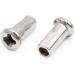 10 x 264MM Stainless Steel Bicycle Spokes with Nipples for 26inch/700C Wheels - High Strength Mountain & Road Bike Spokes - Buy Online on SooperMarket.com