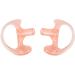 Replacement Soft Silicone Ear Buds Earmold (Left and Right Ear) for Two Way Radio Large Earmold Inserts for Most Coil Tube Audio Kits(Large) - Buy Online on SooperMarket.com