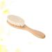 Buy NOLITOY Mustache Brush & Beard Straightening Comb - Wooden Facial Cleansing Brush for Men | Anti-static 15x4x2 CM - Buy Online on SooperMarket.com