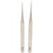 Premium Stainless Steel Fine Tweezers - Durable Portable & Glossed for Precision Control | Ideal for Hearing Aid Adjustment - Buy Online on SooperMarket.com